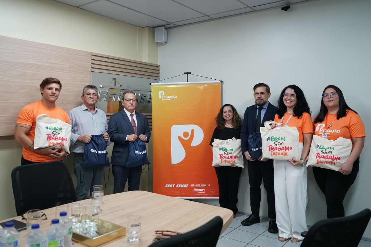 Justiça do Trabalho e SEST SENAT iniciam parceria para combate ao trabalho infantil